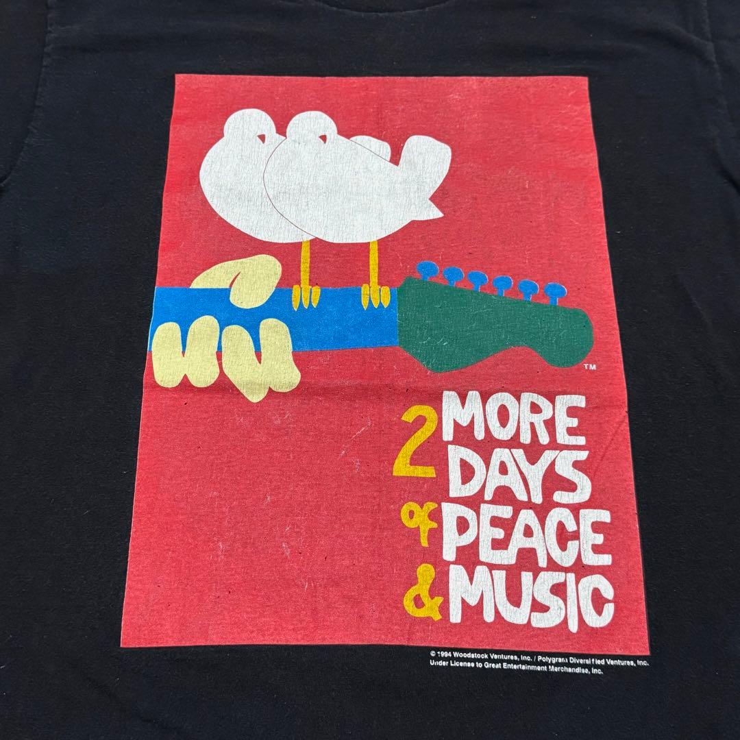 90s WOODSTOCK USA製　木村拓哉　ヴィンテージ Tシャツ バンドT