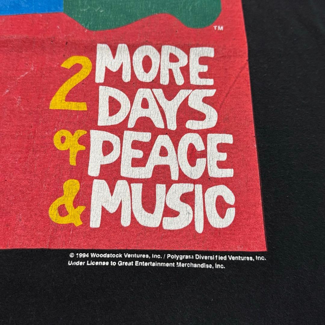 90s WOODSTOCK USA製　木村拓哉　ヴィンテージ Tシャツ バンドT
