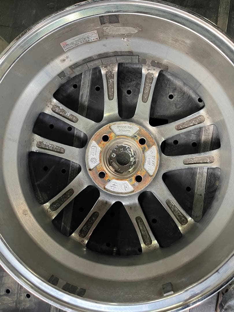 16インチ クローム仕上げ クレンツェ5スポークホイール　4個セット