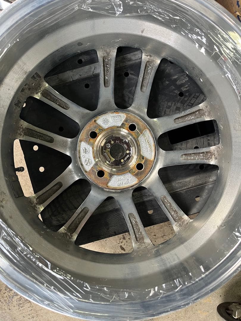 16インチ クローム仕上げ クレンツェ5スポークホイール　4個セット