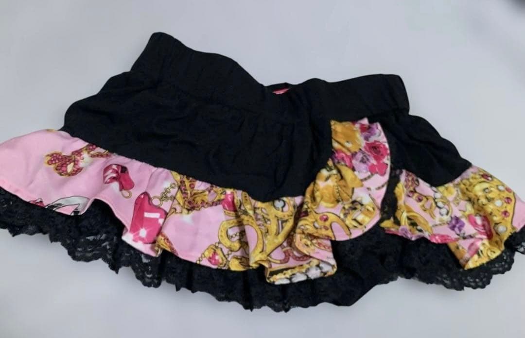 【y2k 平成ギャル】 MARS ジュエル柄 スカパン