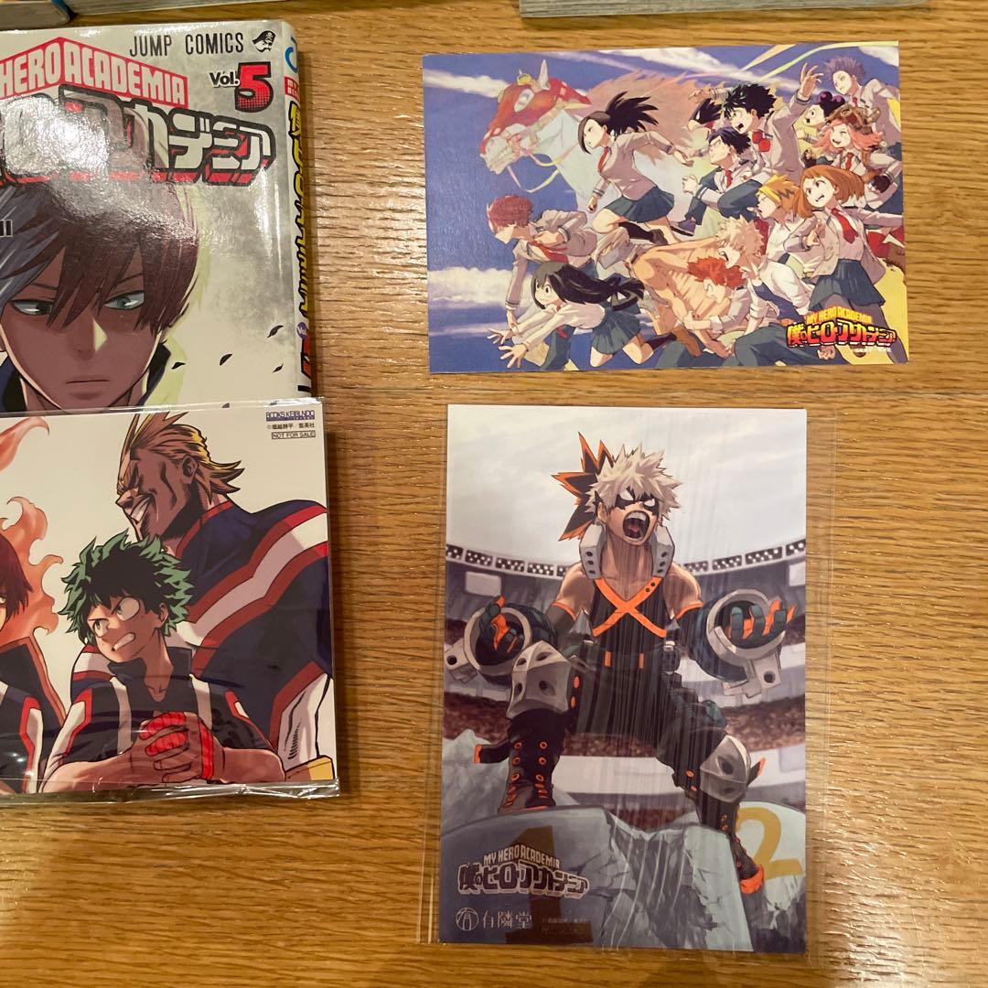 初版　帯　希少特典付き　僕のヒーローアカデミア 1巻　2巻　 3巻　4巻　5巻
