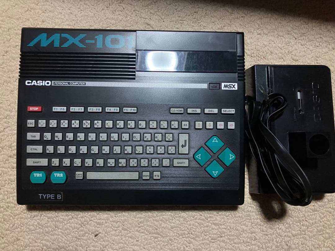 の*ん様 CASIO MSX MX-101 動作品 箱 説明書付き レトロPC