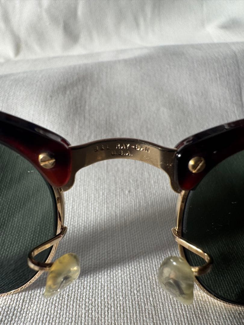 【B&L USA製】Ray-Ban ヴィンテージクラブマスター W0366