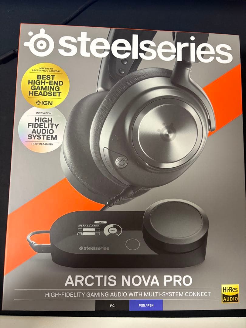 ヘッドホン SteelSeries Arctis Nova Pro GameDAC Gen2