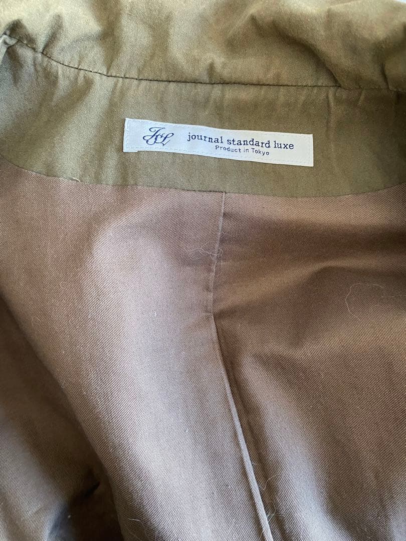 JOURNAL STANDARD LUXE ヴィンテージウェザーロングリブコート