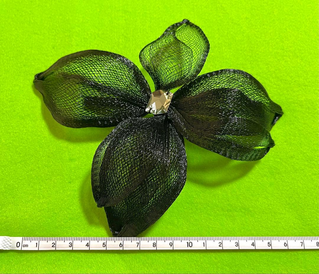 【美品】コレットマルーフcolette malouf フラワーバレッタ