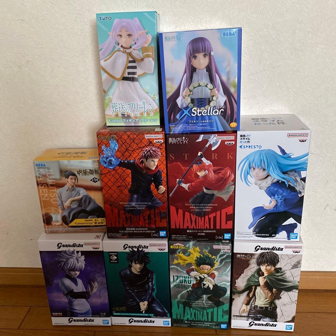 プライズフィギュア10個