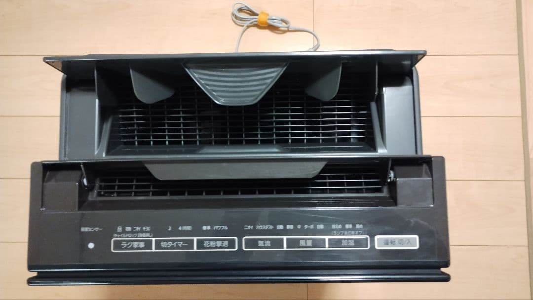 Panasonic 加湿空気清浄機　F-VC70XS ナノイー木目調