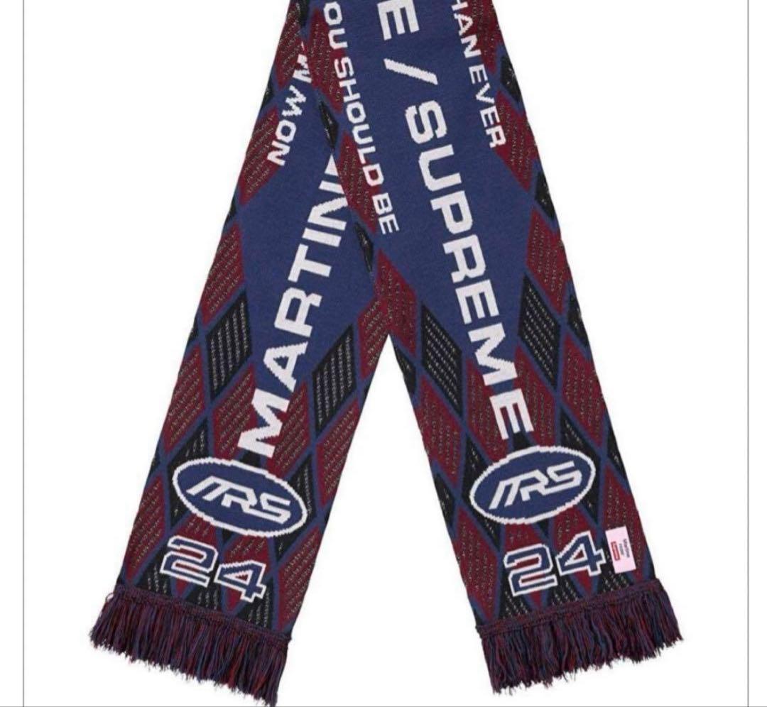 Supreme Martine Rose マフラー ネイビー