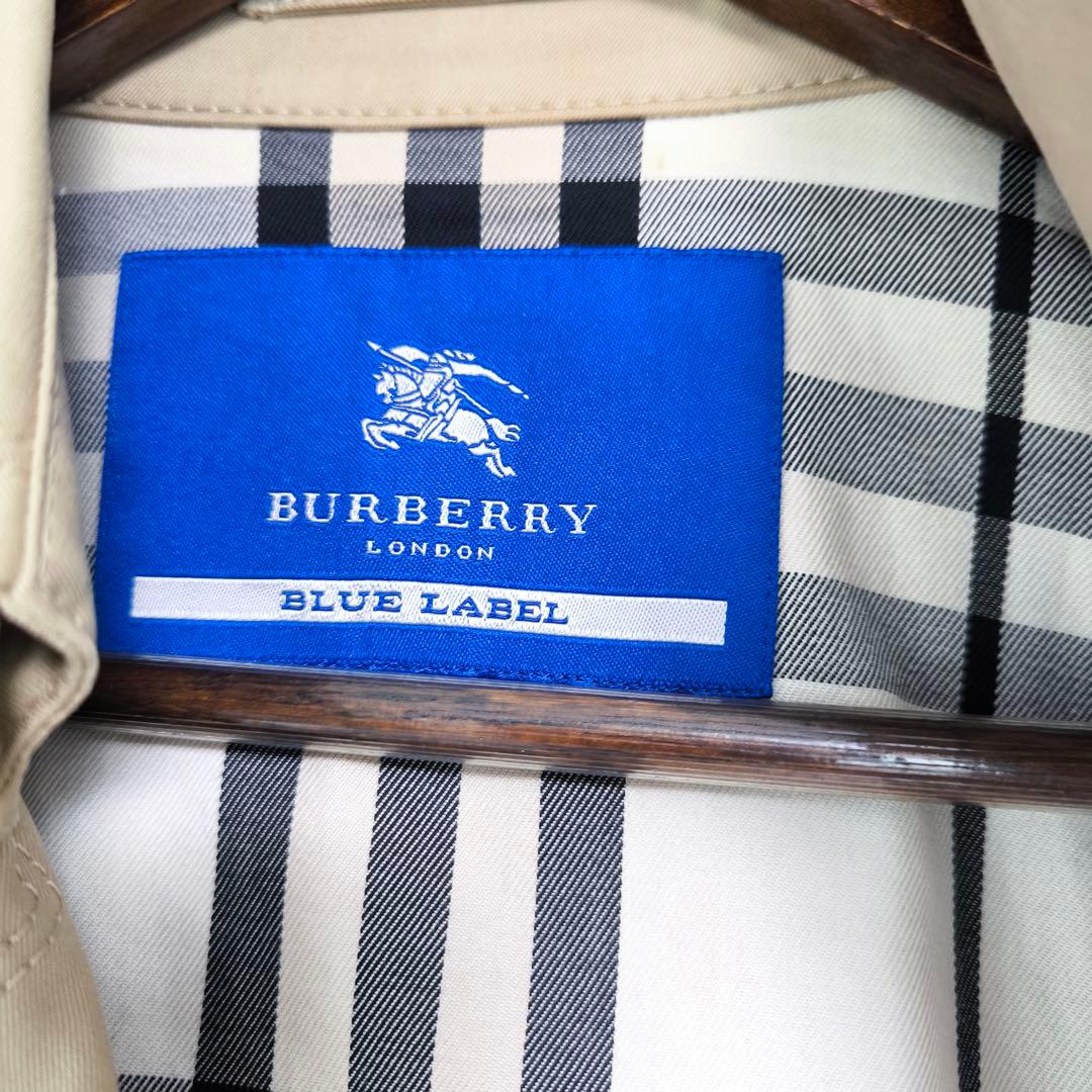 バーバリーブルーレーベル トレンチコート アウター