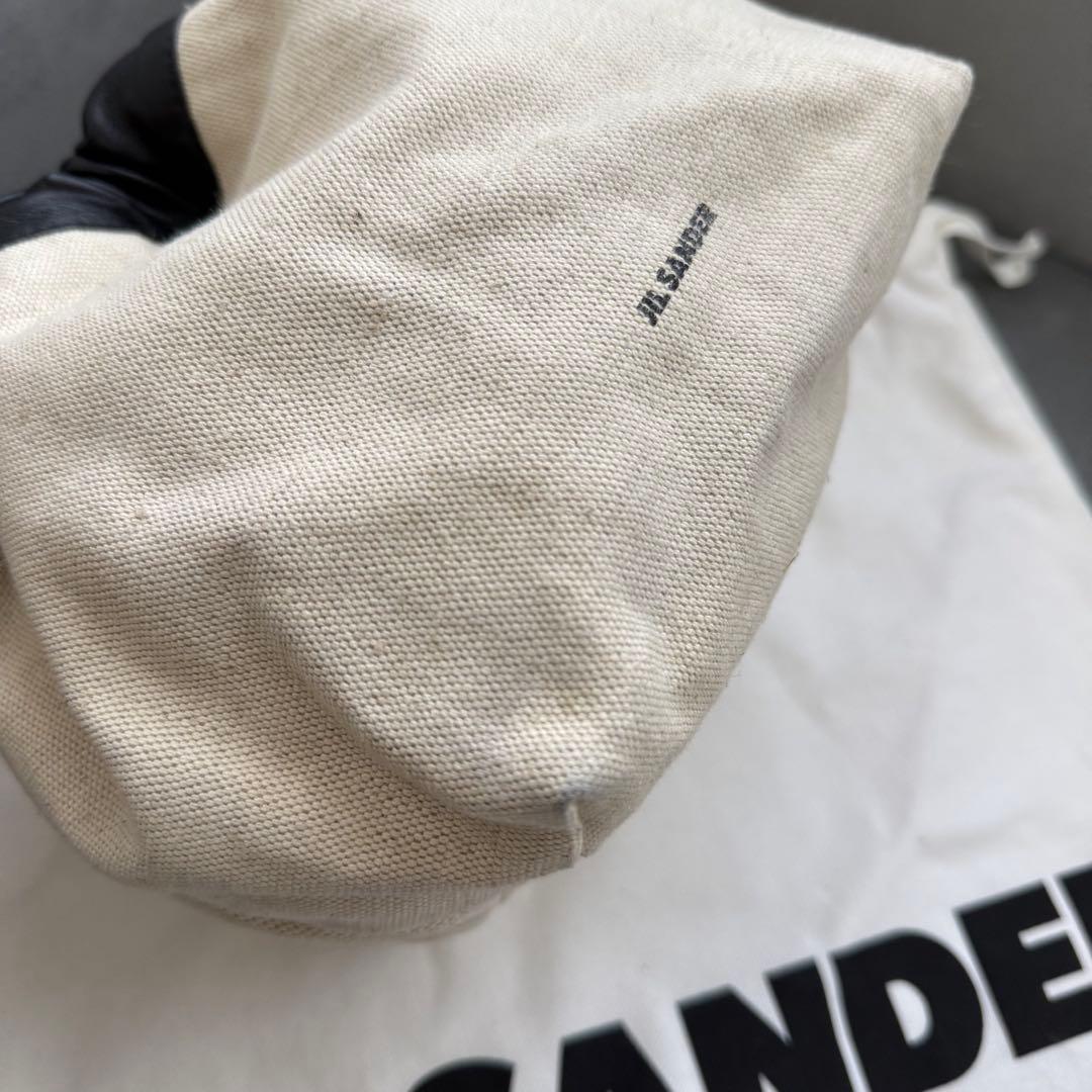 ジルサンダー ドローストリング ハンドバッグ ダンプリング 巾着 リバーシブル