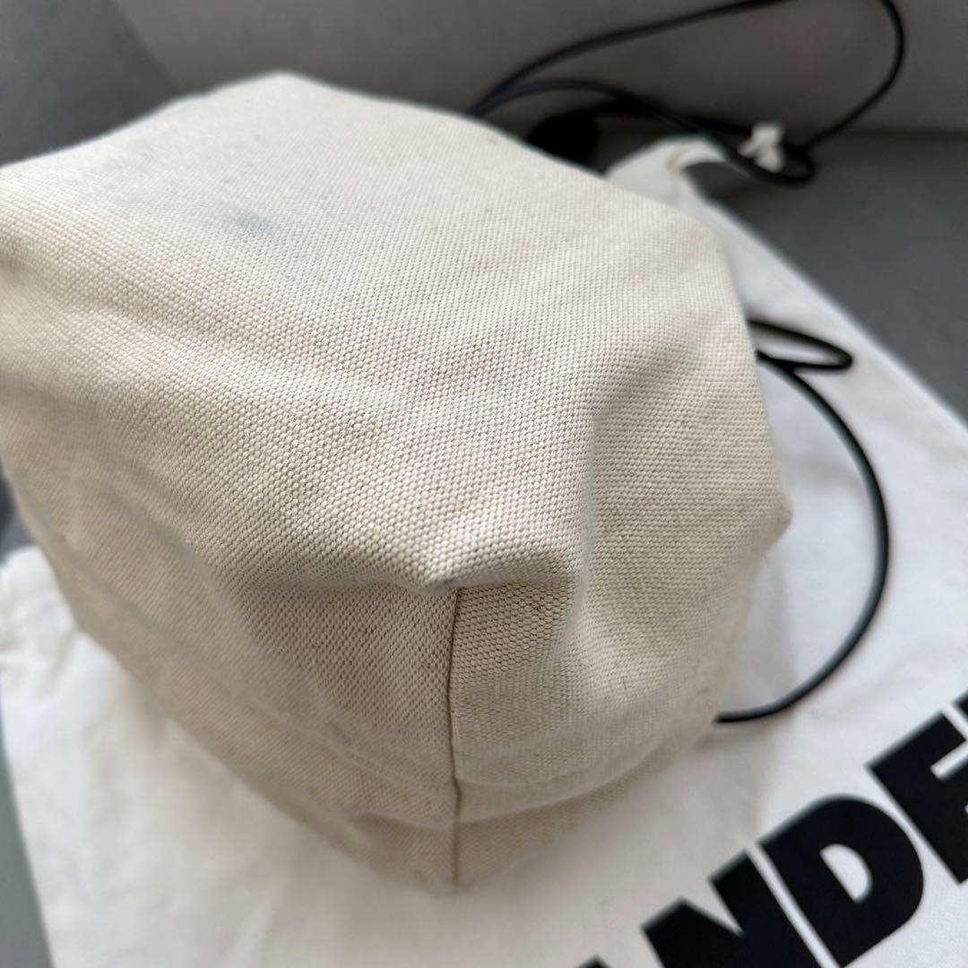 ジルサンダー ドローストリング ハンドバッグ ダンプリング 巾着 リバーシブル