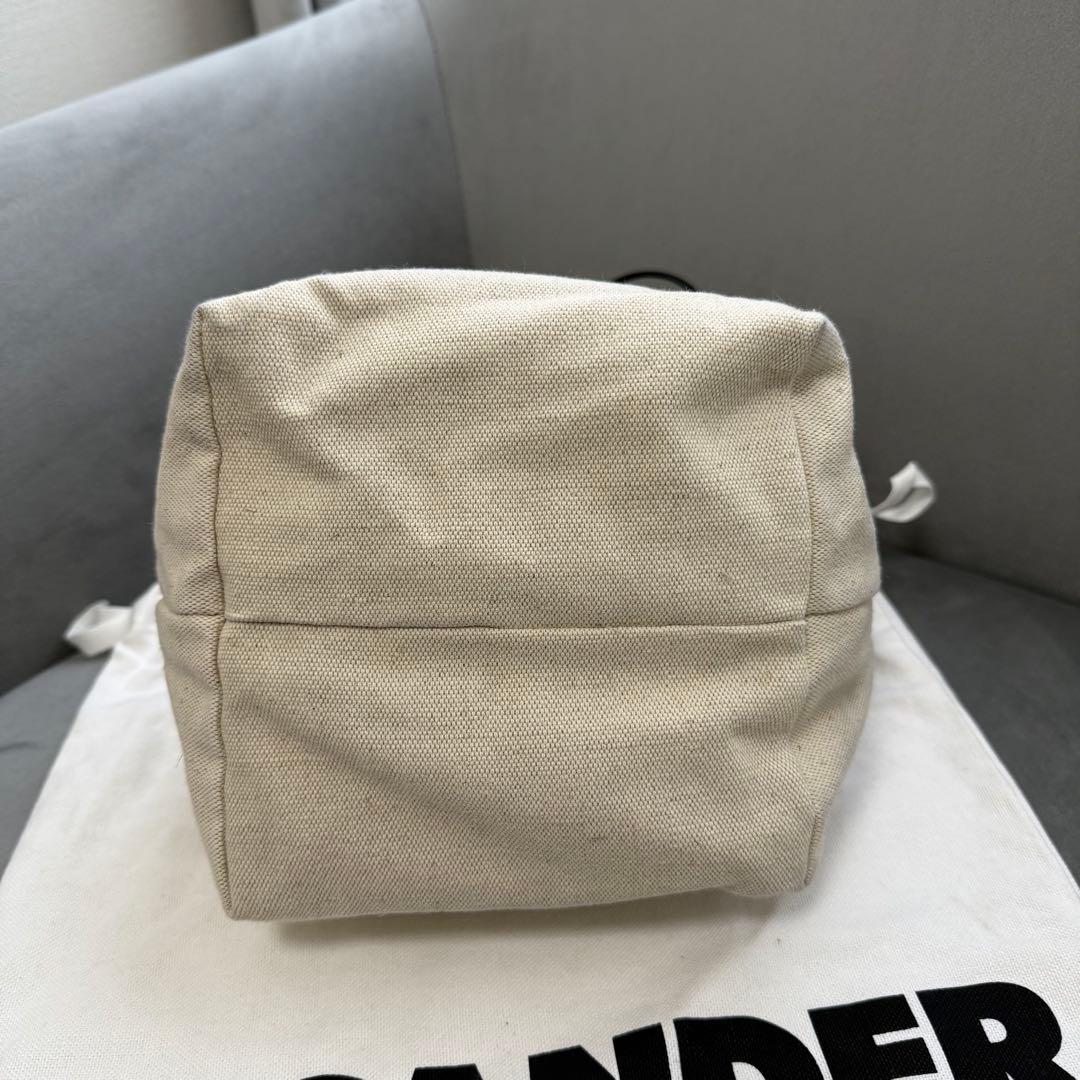 ジルサンダー ドローストリング ハンドバッグ ダンプリング 巾着 リバーシブル