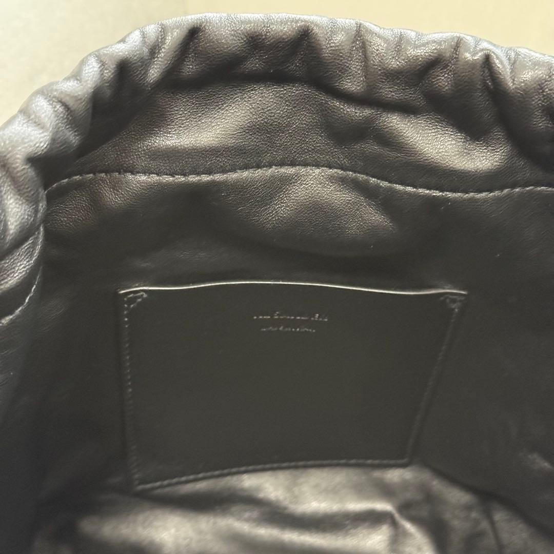 ジルサンダー ドローストリング ハンドバッグ ダンプリング 巾着 リバーシブル