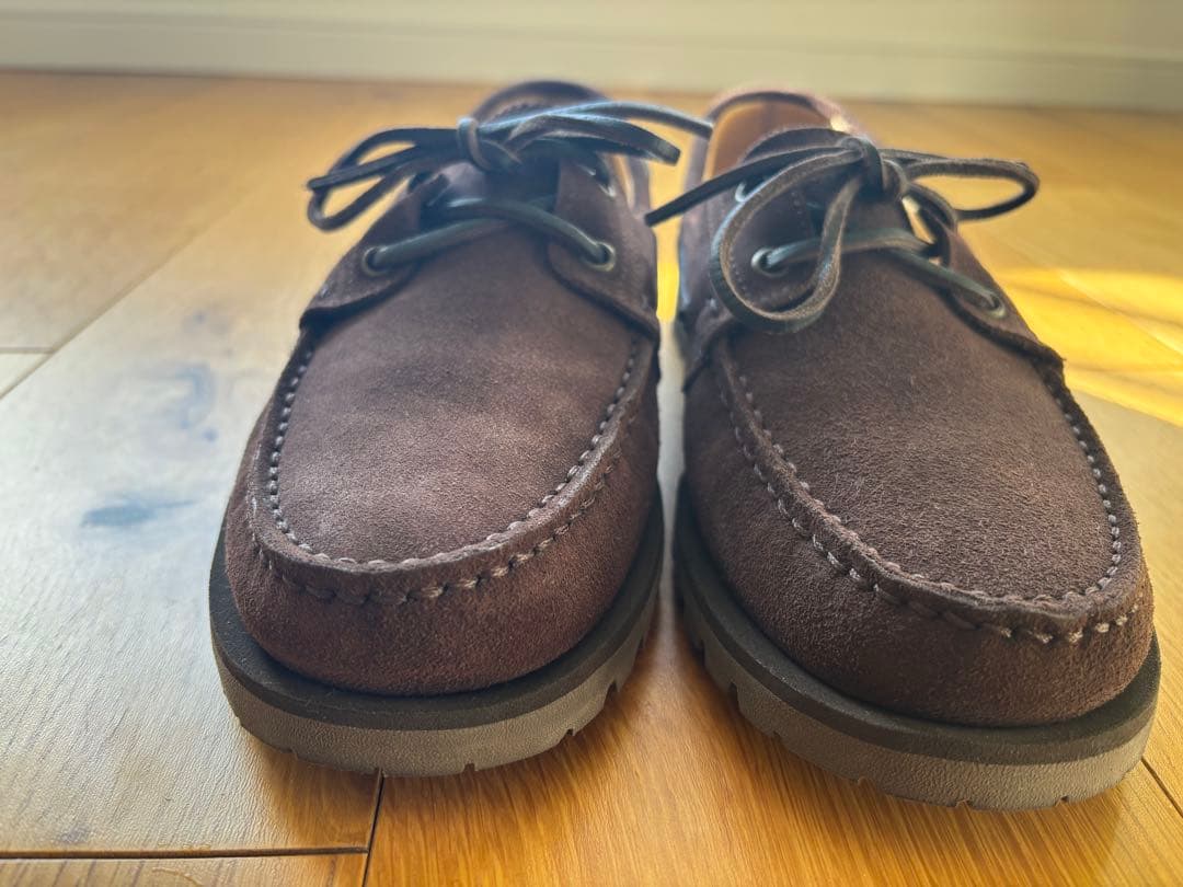 【別注】＜Paraboot＞ MALO/スエード デッキシューズ