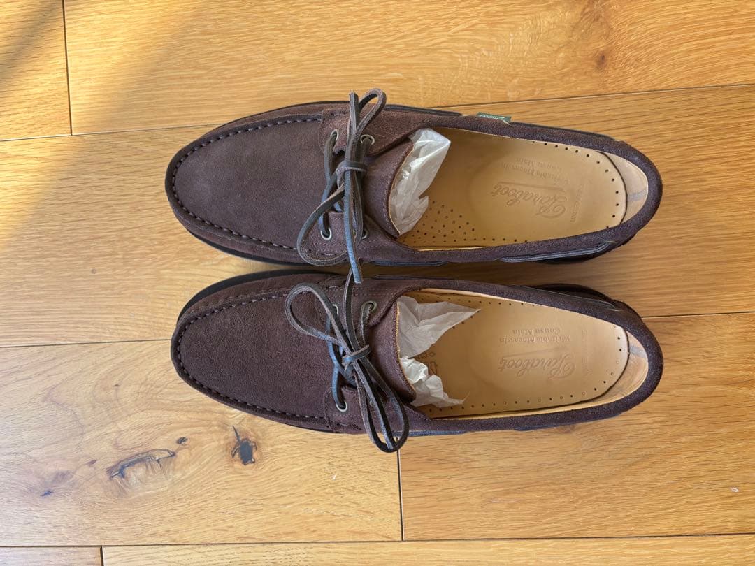 【別注】＜Paraboot＞ MALO/スエード デッキシューズ