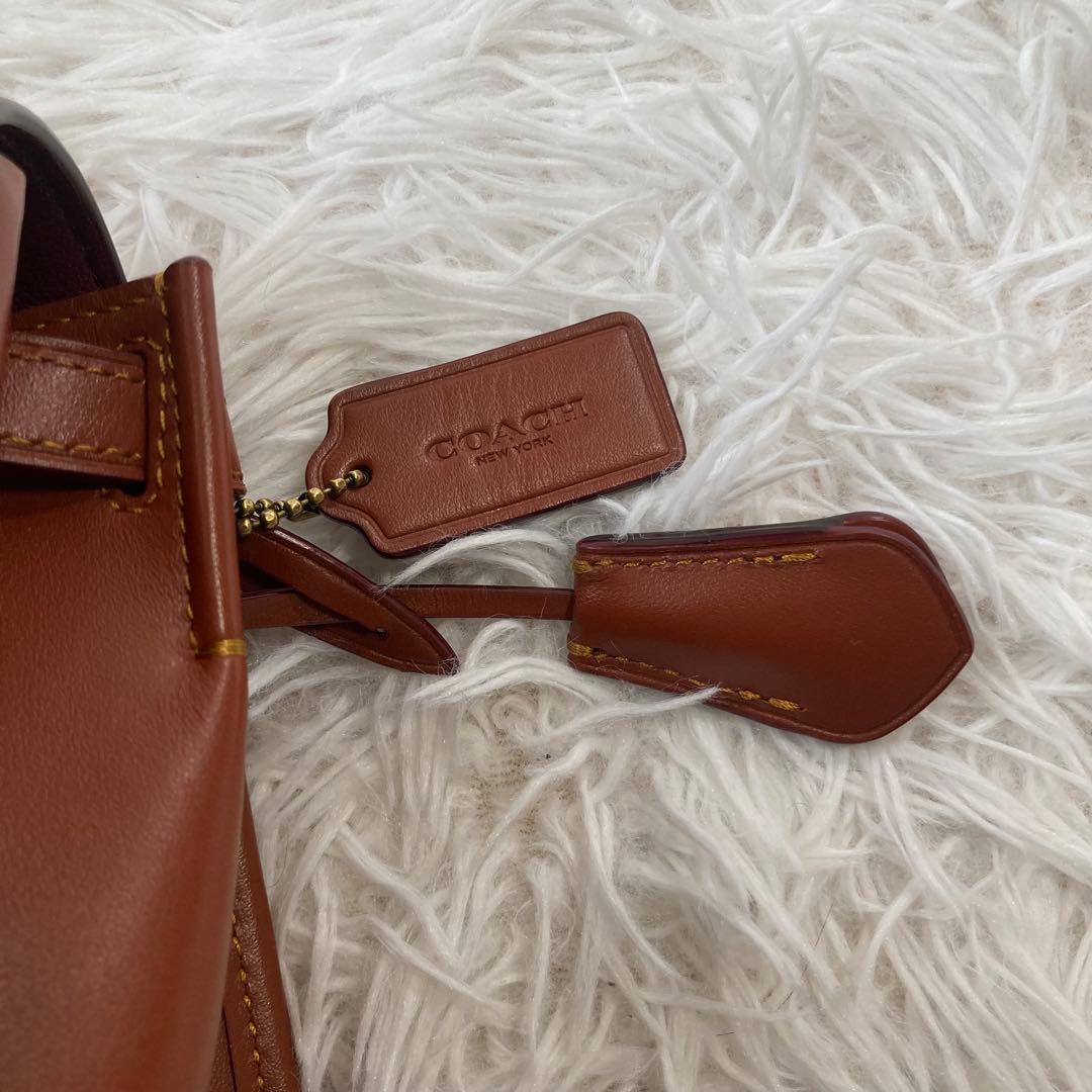 極美品　現行　コーチ　ショルダーバッグ　サミー トップ ハンドル シグネチャー
