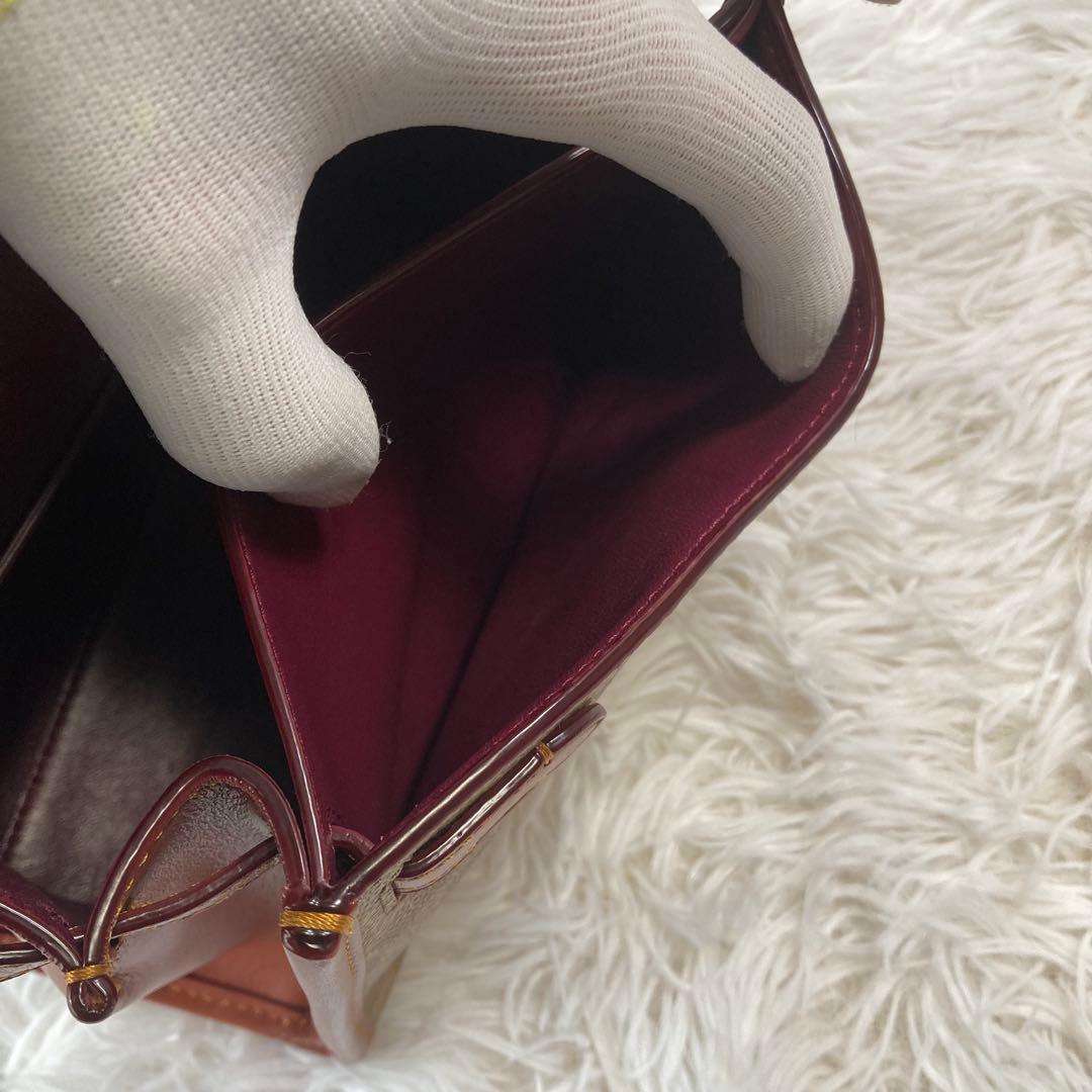 極美品　現行　コーチ　ショルダーバッグ　サミー トップ ハンドル シグネチャー