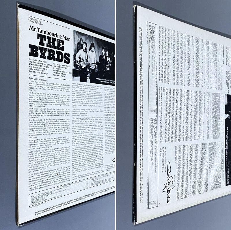 ★希少MONO【USオリジナル／2Eyeラベル／マト2:2】ザ・バーズ