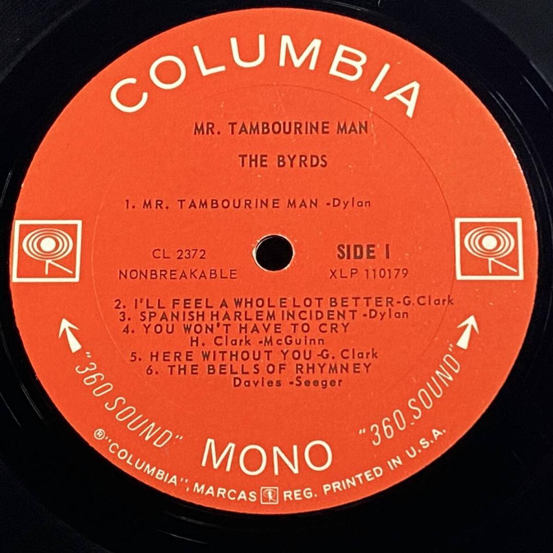 ★希少MONO【USオリジナル／2Eyeラベル／マト2:2】ザ・バーズ