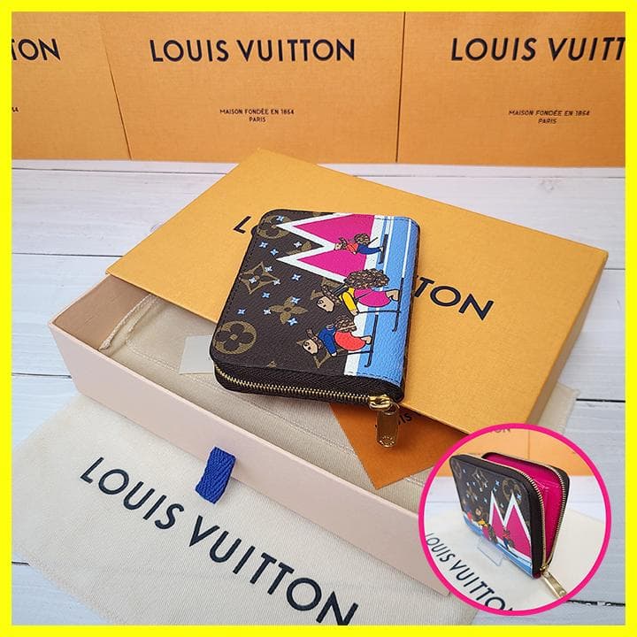 ⭐極美品⭐ ルイ ヴィトン モノグラム  パース ジッピー コンパクト