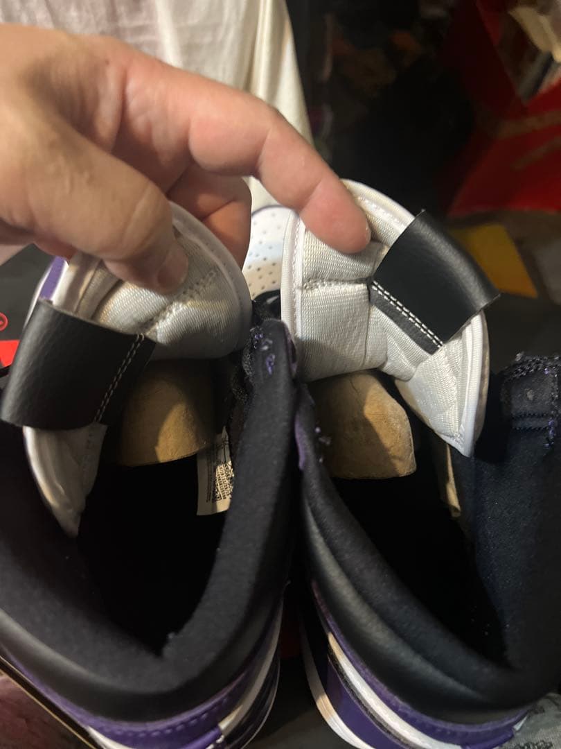 Nike Air Jordan1 コートパープル　ナイキ　ジョーダン1