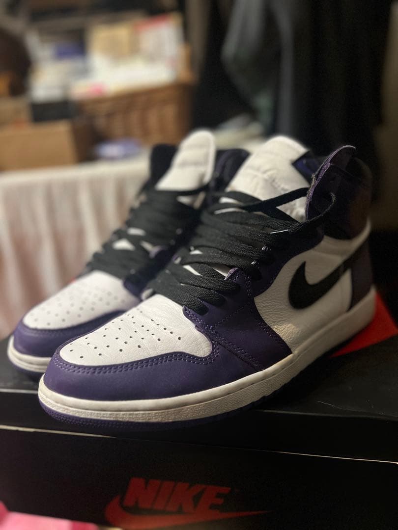 Nike Air Jordan1 コートパープル　ナイキ　ジョーダン1