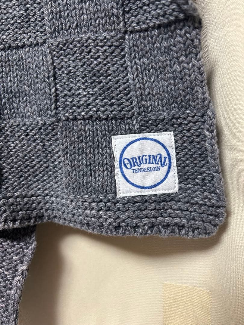 テンダーロイン　COTTON STOLE GRAY