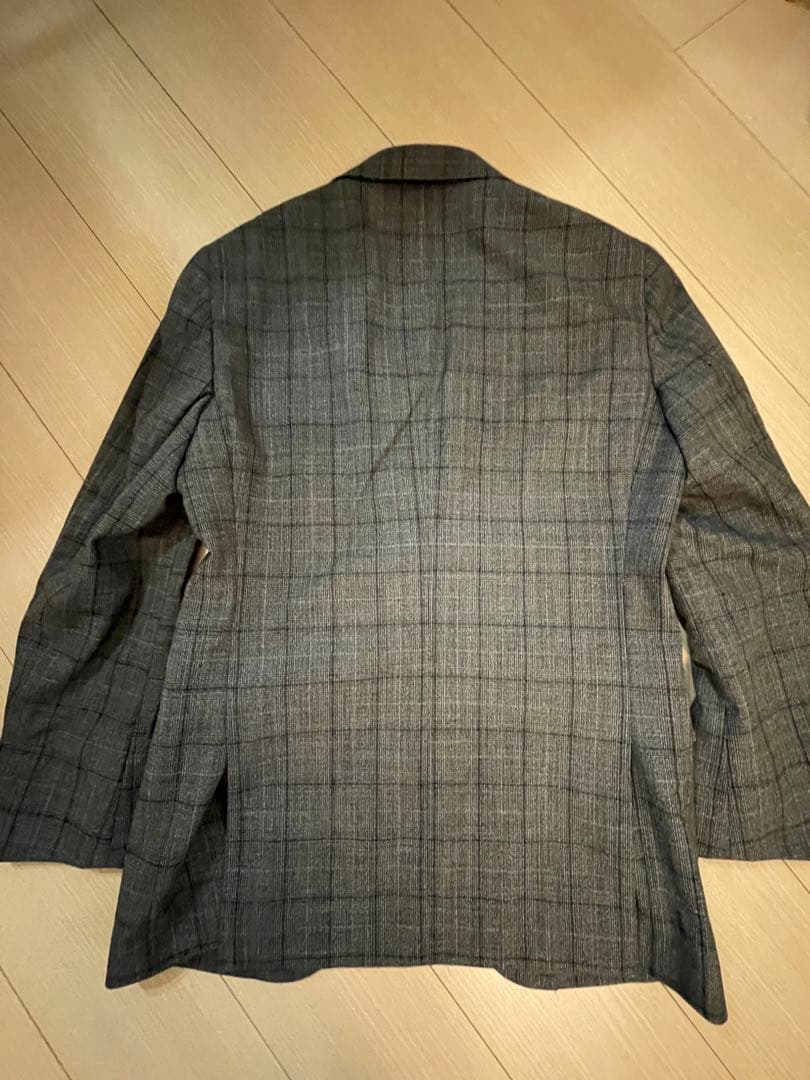 BEAMS Fビームスエフ46グレンチェックスーツセットアップ