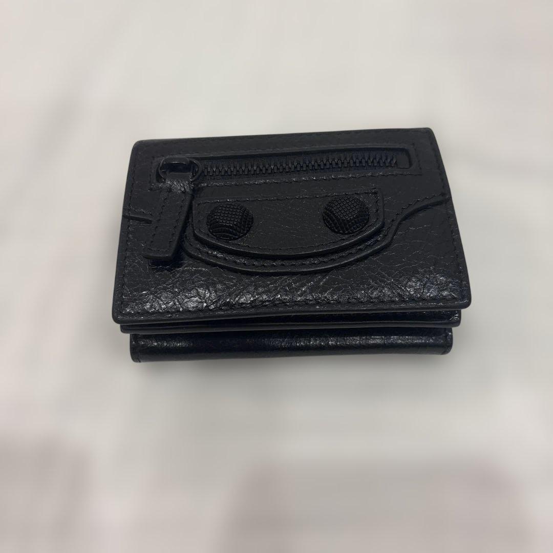 バレンシアガBALENCIAGA カゴール　LE CITY ミニ ウォレット