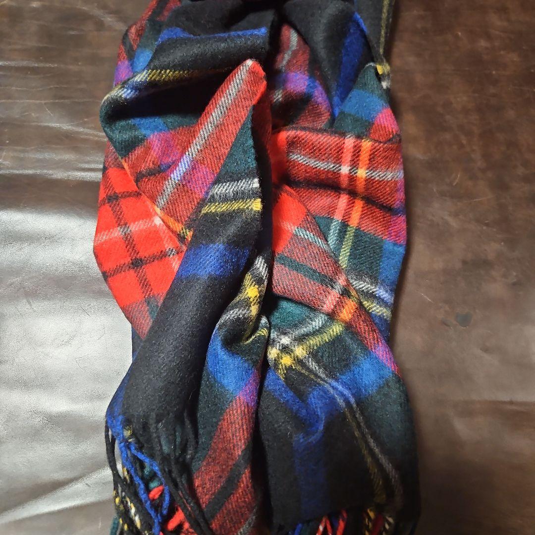 Johnstons　中判カシミヤマフラー