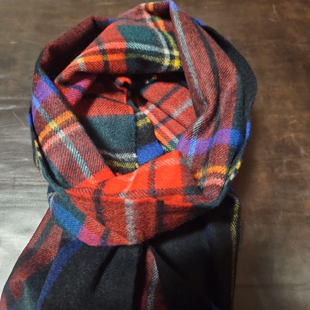 Johnstons　中判カシミヤマフラー