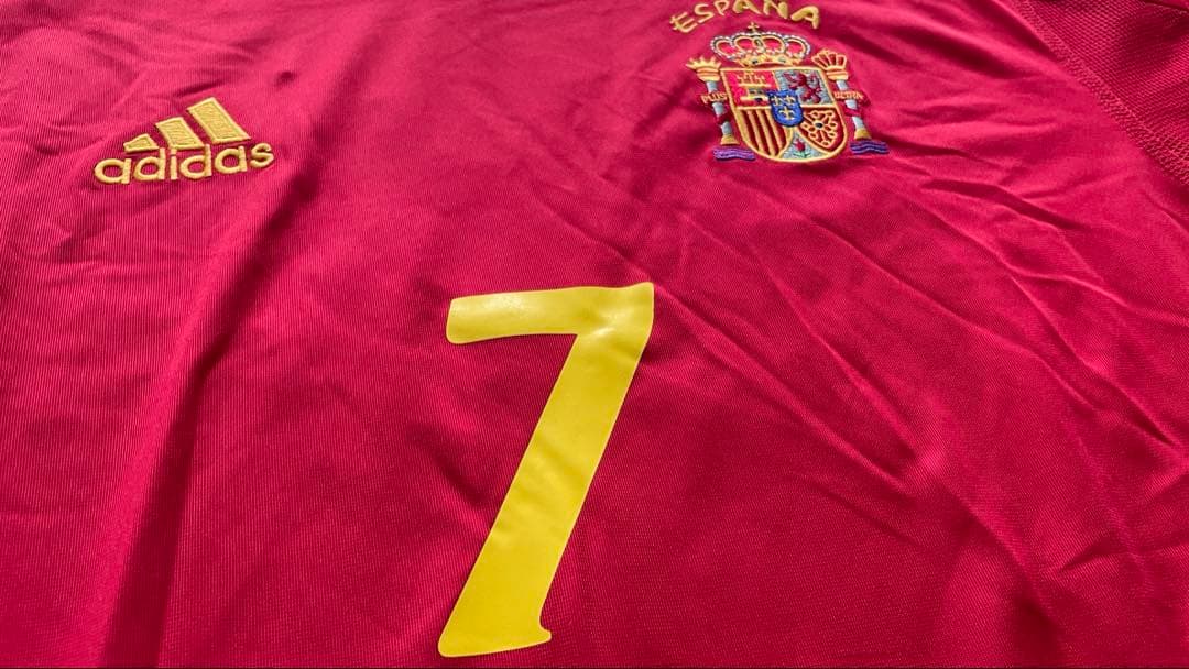 【デッドストック・希少】2004年ユーロスペイン代表ホームユニフォームラウル7L