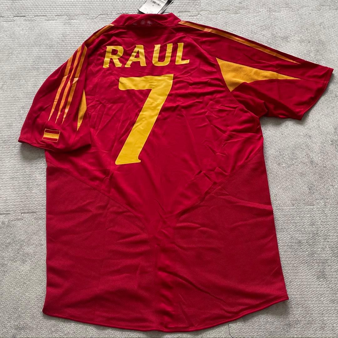 【デッドストック・希少】2004年ユーロスペイン代表ホームユニフォームラウル7L