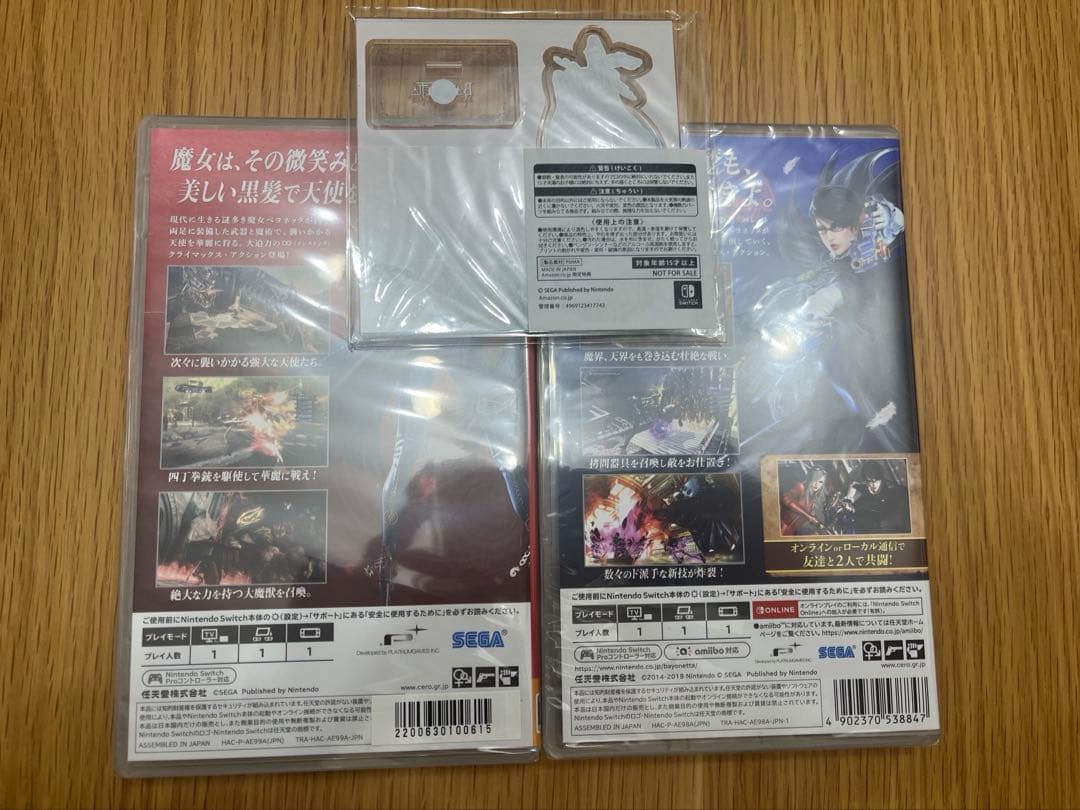 【新品未開封】Nintendo Switch ベヨネッタ ベヨネッタ2 セット