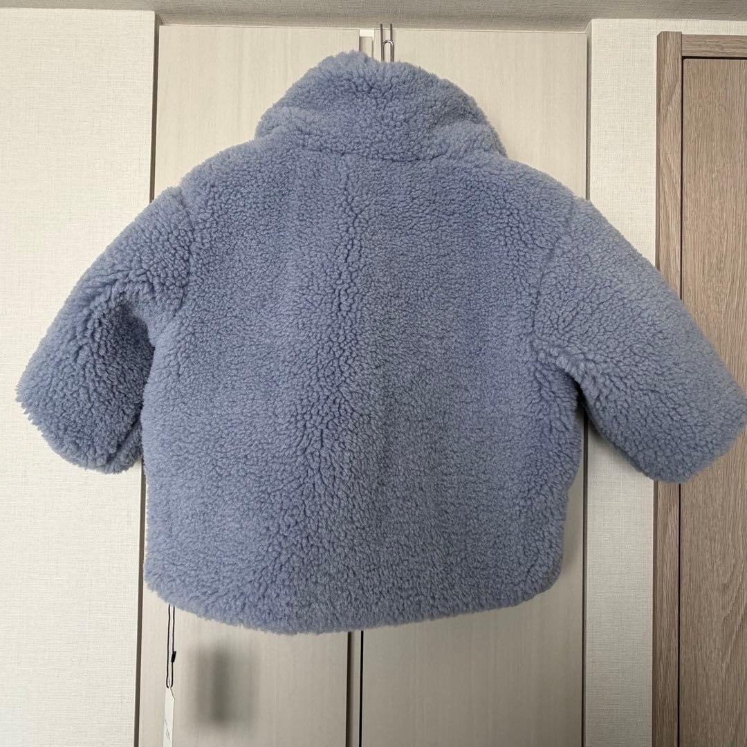 【新品未使用】ポールスミスベビーエコファーリバーシブルブルゾン100cm