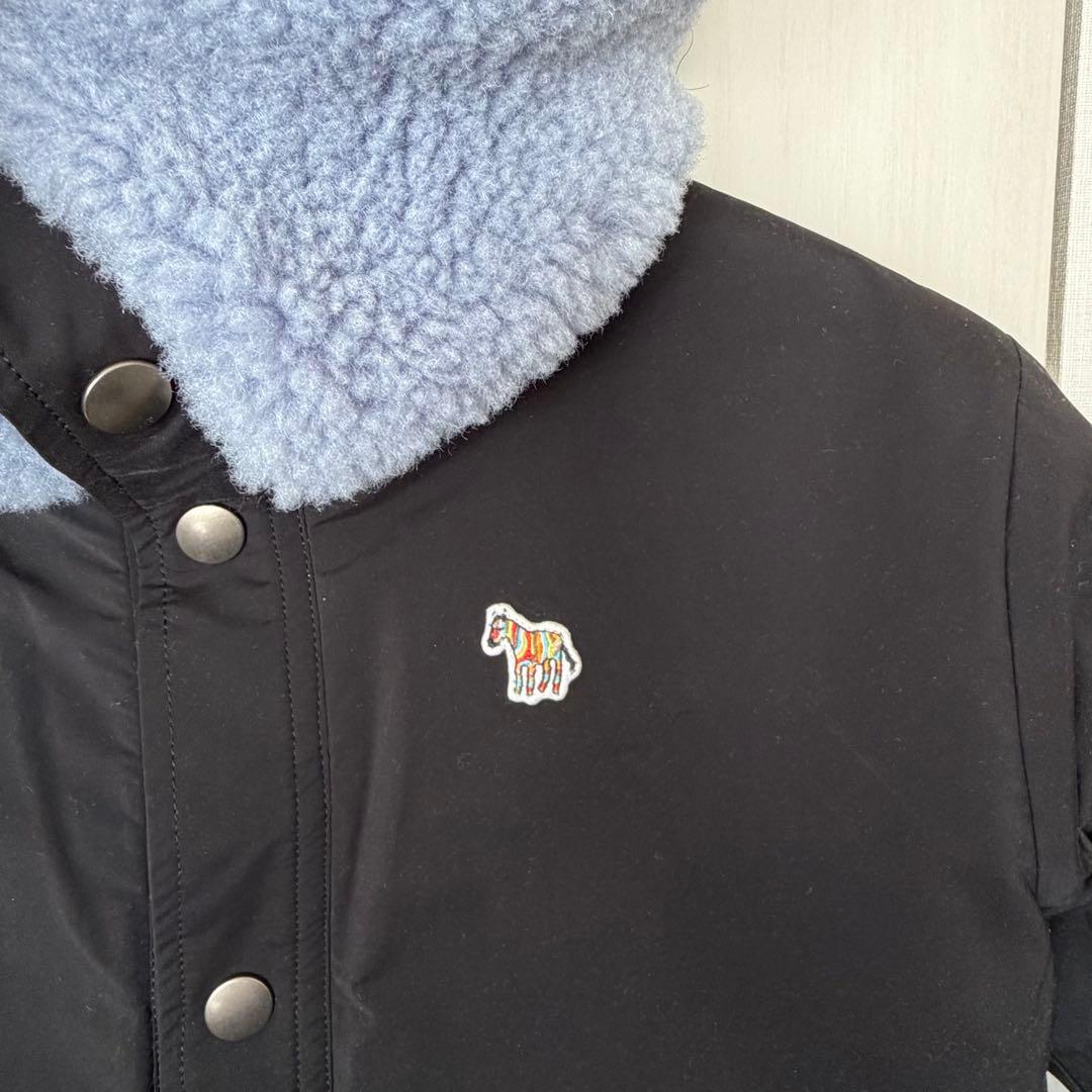 【新品未使用】ポールスミスベビーエコファーリバーシブルブルゾン100cm