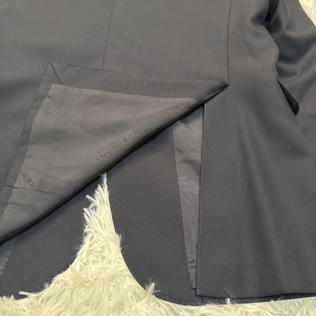 【美品】バーバリーロンドン ブレザー 銀ボタン カシミヤ混 A6