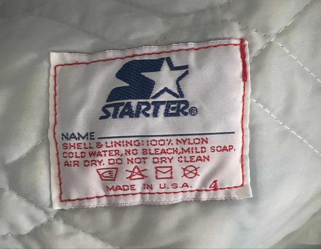 80's RAIDERS STARTER レイダース スタジャン　スターター