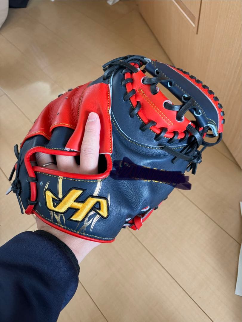 ハタケヤマ 硬式シルバーオーダーミット