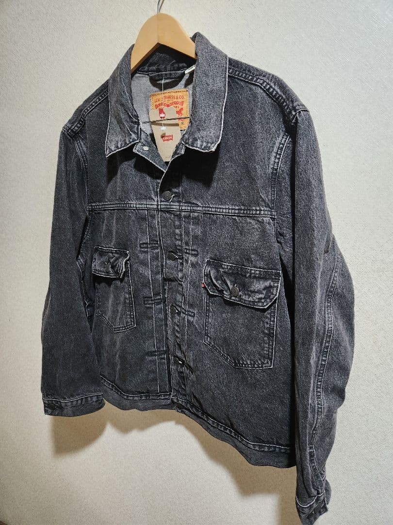 Levi’s リーバイス 2nd デニムジャケット ブラックデニム XL