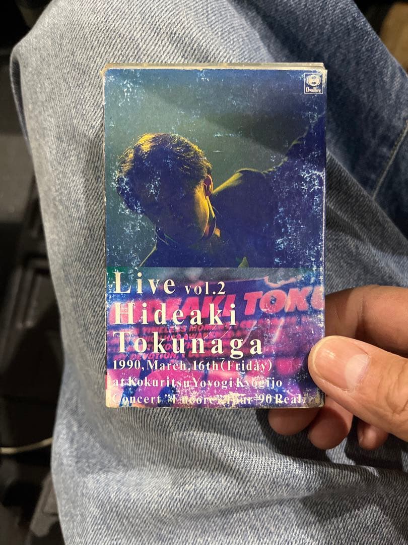 Hideaki Tokunaga Live vol.2 カセットテープ
