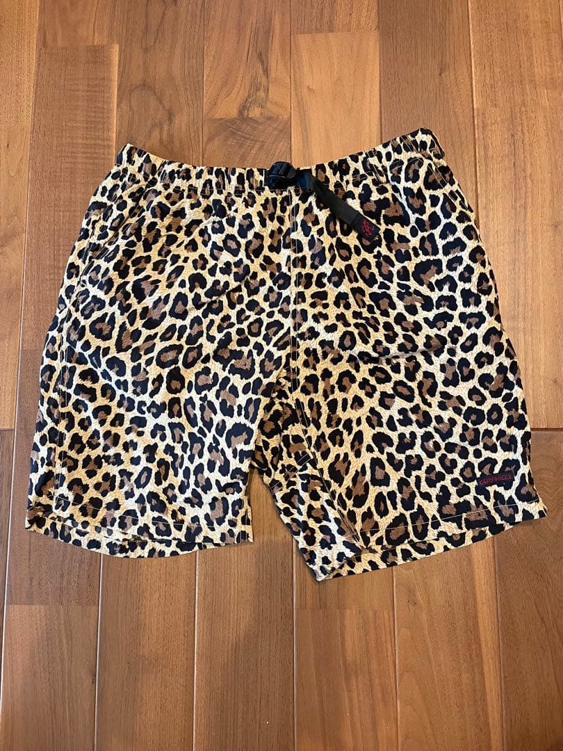 GRAMICCI×FREAK'S 別注 ヒョウ柄ショートパンツ L