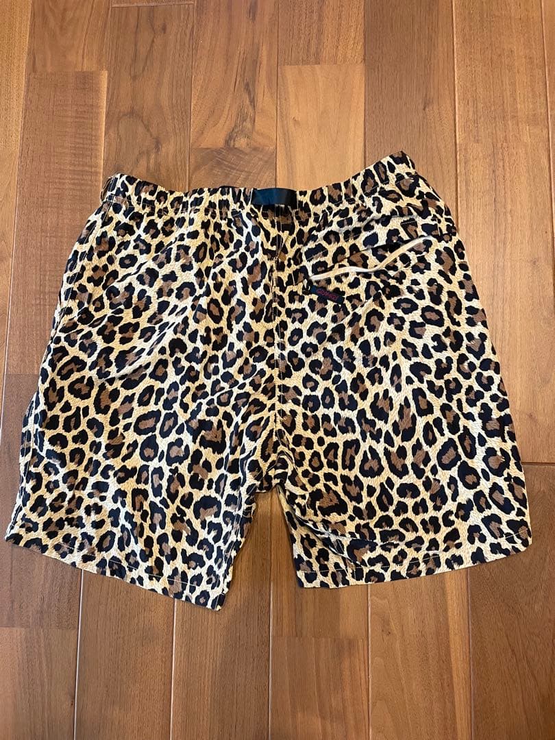 GRAMICCI×FREAK'S 別注 ヒョウ柄ショートパンツ L