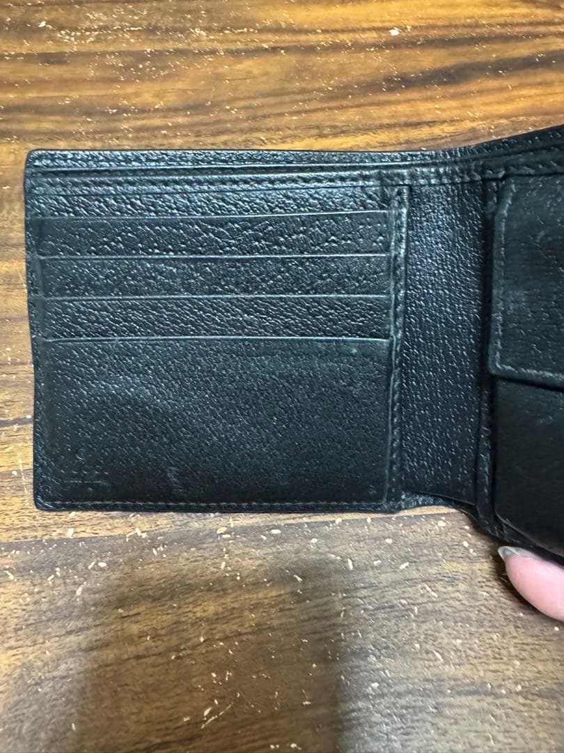 【t】GUCCI 〔アニマリエ〕レザー ウォレット