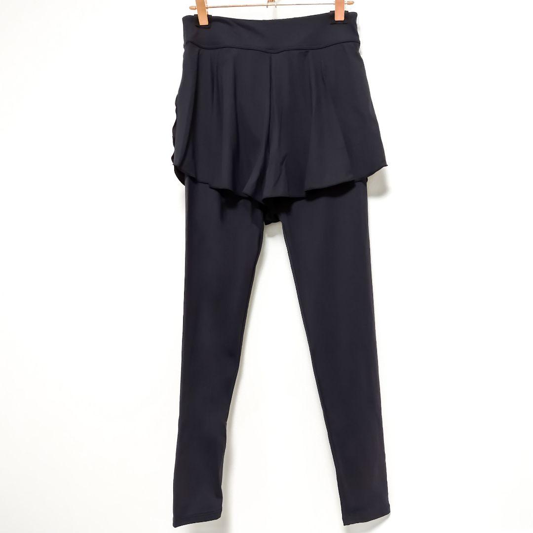 【未使用】チャコット ショートパンツ付きレギンス　黒＊ヨガウェア　バレエ　ダンス