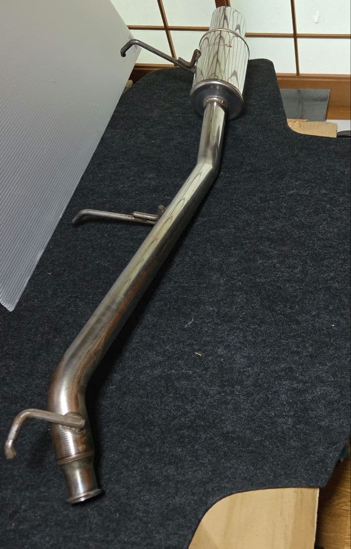 5*4様 MH23S ワゴンR スティングレーターボ　メーカー不明ステンレス砲弾