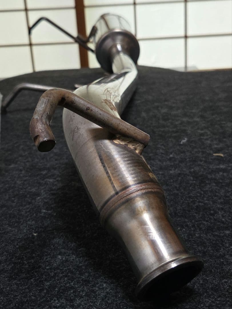 5*4様 MH23S ワゴンR スティングレーターボ　メーカー不明ステンレス砲弾