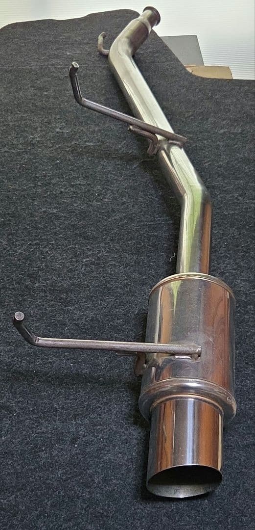 5*4様 MH23S ワゴンR スティングレーターボ　メーカー不明ステンレス砲弾